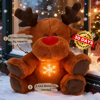 Breathing anxiety-relief plush